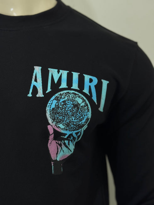 AMIRI CRYSTAL BALL PRINTED SWEATSHIRT